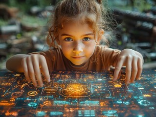 Digital Classroom Connecting Rural Children with Global Teachers via Glowing Holograms