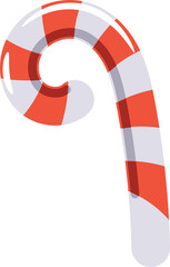 Christmas candy cane striped dessert