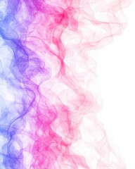 Fototapeta premium Abstract Pink Purple Swirling Smoke Design Flowing Wave Background Texture
