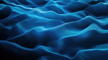 Obraz premium Abstract Blue Waves