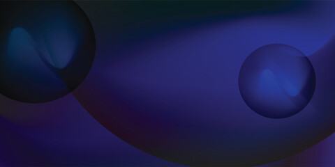 Gradient circle background. Abstract vector watercolor shapes isolated on transparent background. Dark color blend design template