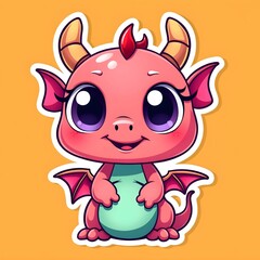 Fototapeta premium cute dragon