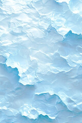 Light blue wrinkled paper texture