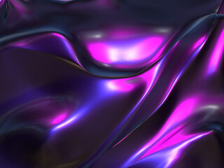 abstract 3d liquid background silk light wave design dark purple color vibrant walpaper	render wallpaper
