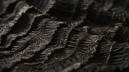 Close-up of intricate layered rock formations with subtle textures and earthy tones, showcasing natural geological patterns and detailed mantle structures. Earth science and geology concepts.