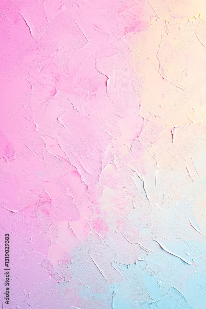 Fototapete vertical abstract pastel gradient background with smooth texture, perfect for text overlay.