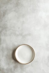 Vertical Minimalist gray surface with elegant empty area for overlay text.