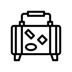 luggage line icon