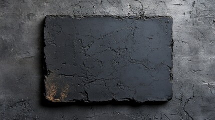 Dark textured slate background, rustic natural stone surface, ideal for food presentations or creative designs.