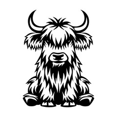 Highland Cow SVG Bundle | Cute Baby Highland Cow Clipart | Highland Cow Silhouette | Animal Lover Digital Download | Cricut Cut File Png DXF