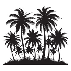 palm tree silhouette