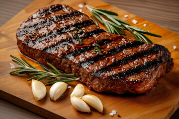  grilled beef steak