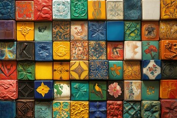 Spanish culture, like flamenco dancers and vibrant tiles, blending natures and dessert into a captivating visual feast
