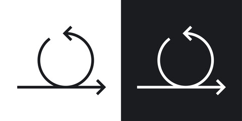 Agile vector icon set in solid style.