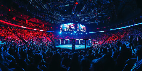 Exciting UFC Fight Night Party with Live Match Screening for Combat Sports Fans