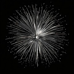 Obraz premium an AI Image Generator, Colorful Fireworks Display Exploding Against