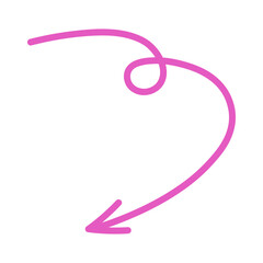 Doodle Arrow Hand Drawn