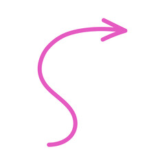 Obraz premium Doodle Arrow Hand Drawn