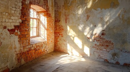 Warm Urban Textures in Historic Site Interior