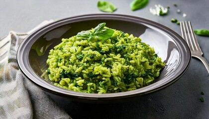 ほうれん草のリゾット