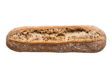Freshly baked bread on table, Healthy bread. Homemade Neapolitan bread.	 png