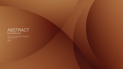 Brown abstract background, wave graphic, Geometric vector, Minimal Texture, web background, Brown cover design, flyer template, banner, wall decoration, wallpaper, Brown background vector