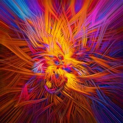 An explosion of colors