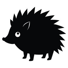 -black-silhouette-of-a-spiky-hedgehog-standing-sti.eps