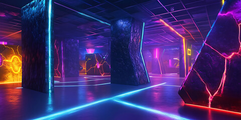 Exciting Fast-Paced Indoor Laser Tag Championship for Competitive Gaming Enthusiasts