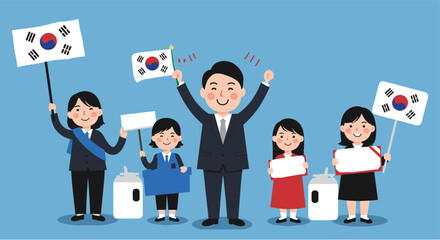 election, democracy, flag, business, party, people