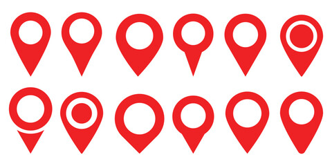 Location icon. Map pin icon set. location marker. location pin. Map pin icon vector illustration eps 10. navigation icon.