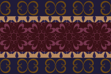 vintage background with floral ornament