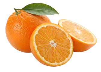 Fototapeta premium orange isolated on transparent background png