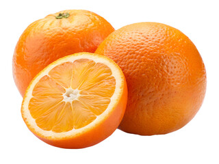 orange isolated on transparent background png