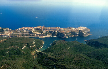 Obraz premium Bonifacio, Corse, France