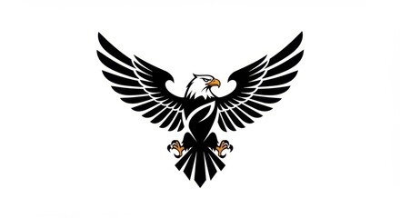 Simplified Eagle Line Drawing