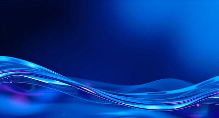 Obraz premium Abstract color wave Background