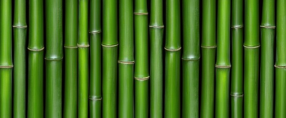 Obraz premium Lush bamboo tree tall forest canopy soaring into the sky creating a tranquil natural environment full of greenery