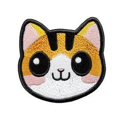 Cute Cat iron-on fabric patch