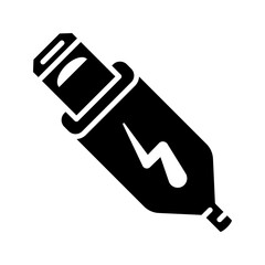 usb icon flat vecktor trendy popular simple