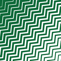  simple green colour thik to thin diagonal zig zag line pattern.