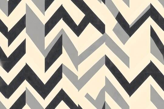 Textured Neutral Lines: Thick and Thin Seamless Pattern