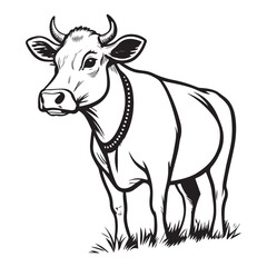 Cow Vector