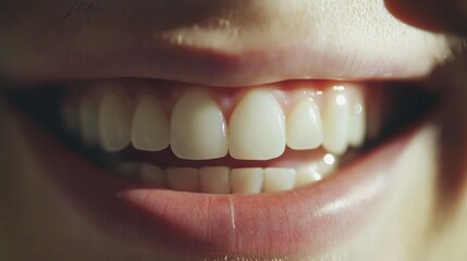 A Close-Up Shot of a Radiant Smile, Captivating Beauty and Perfect Teeth