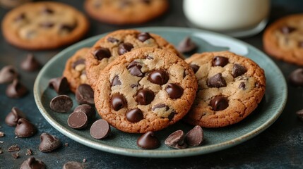 Delicious chocolate chip cookies (1)