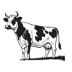Cow Vector