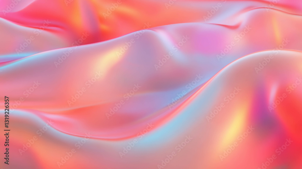 Poster colorful abstract artistic background with fluid chaos design