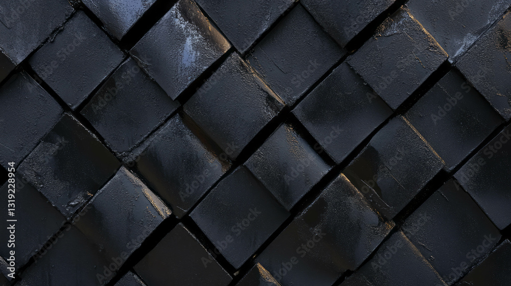 Poster geometric clean overlay texture with black background for creative design projects