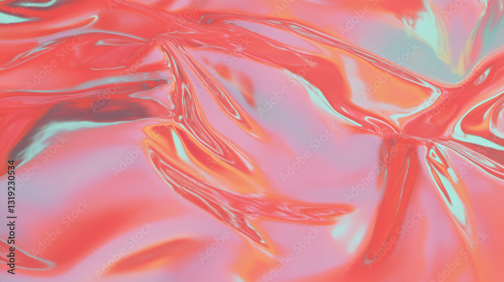 Poster vibrant abstract overlay texture with red and pink hues for creative design