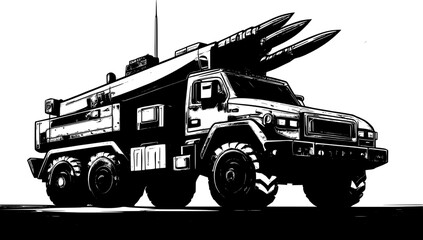 Modern missile icon isolated vector on white background
